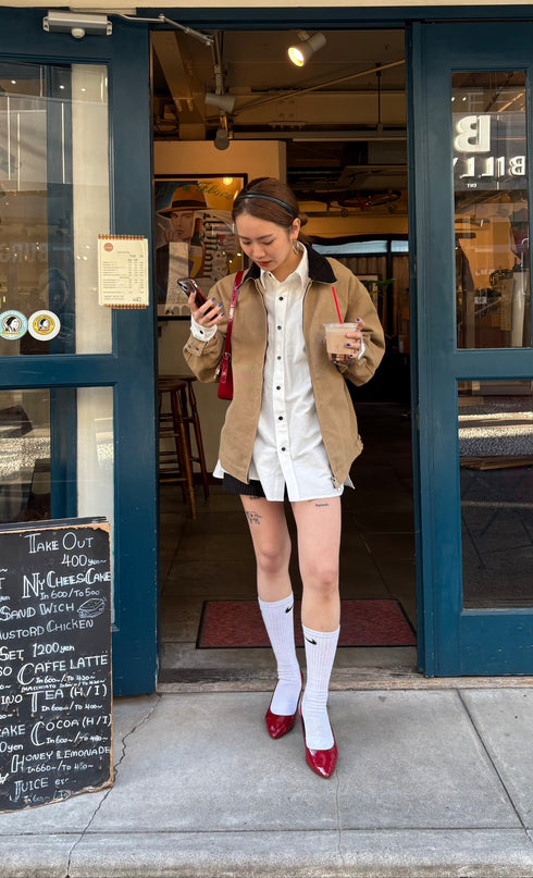 エンブロイダリーBIGシャツ